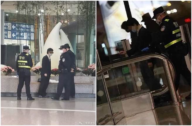 骚扰欧阳娜娜的男子遭警方逮捕。（图／微博）