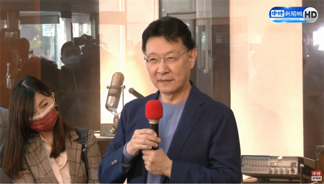 資深媒體人趙少康，說明重返國民黨一事。（圖／中時新聞網）