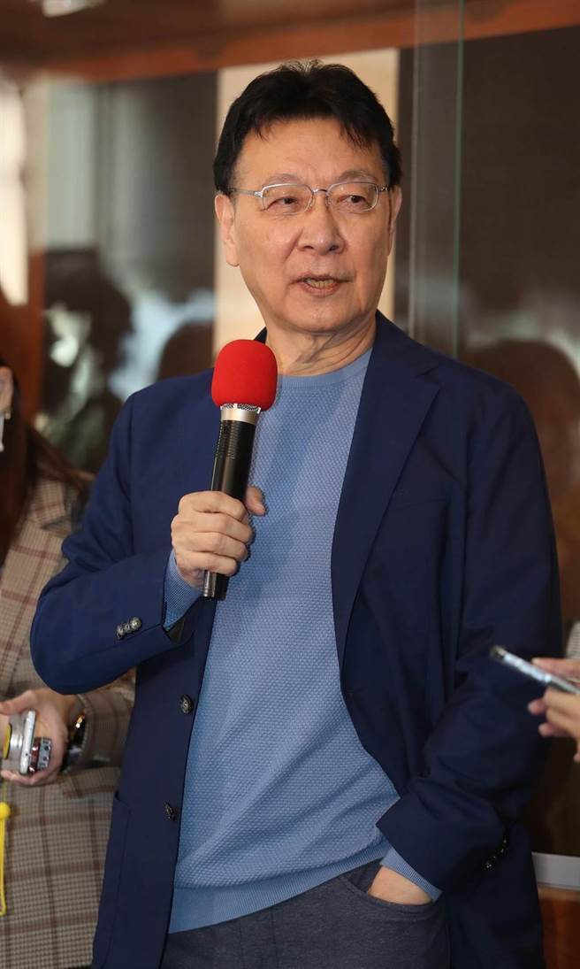 资深媒体人赵少康申请重返国民党，今召开记者会说明。（刘宗龙摄）