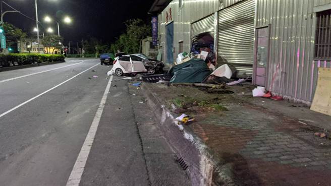 據新北市警察局交通大隊統計，今年元旦至1月27日，27天內發生17件死亡車禍，造成18人死亡。（警方提供）