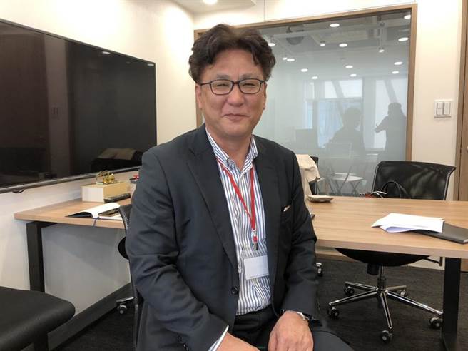 乐天国际商银行销处处长岩永和道。图／魏乔怡摄