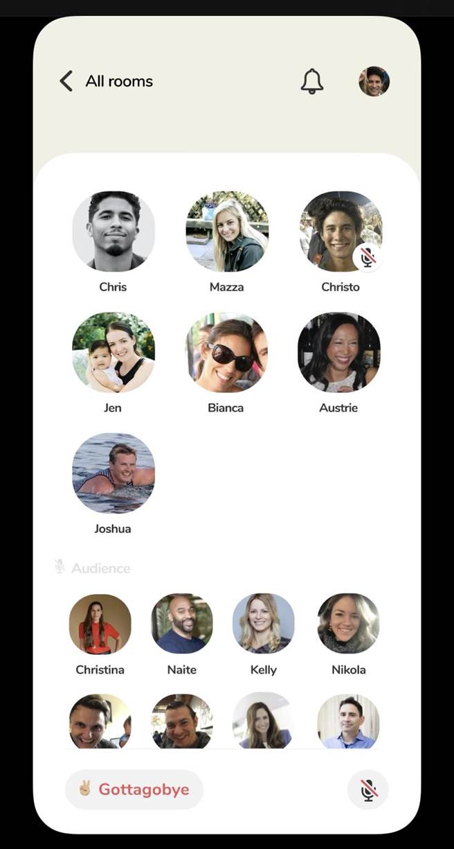 社交媒體「Clubhouse」在短短近一周來爆紅。（取自APP STORE）