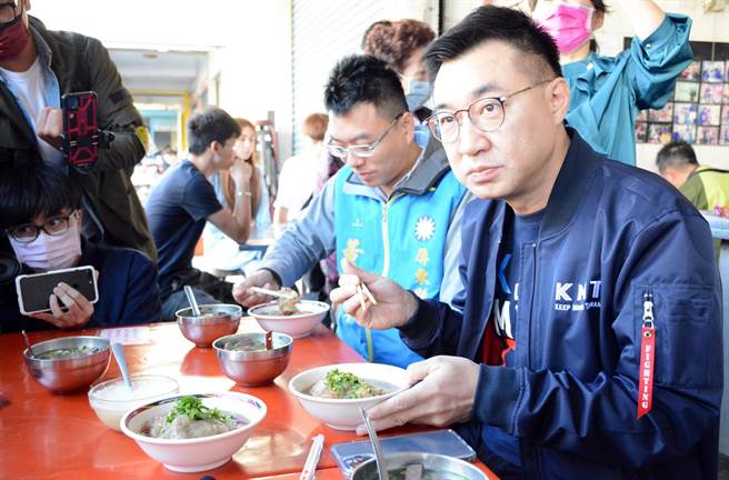 聽聞罷江消息，江啟臣表示，會尊重人民權利。(林和生攝)