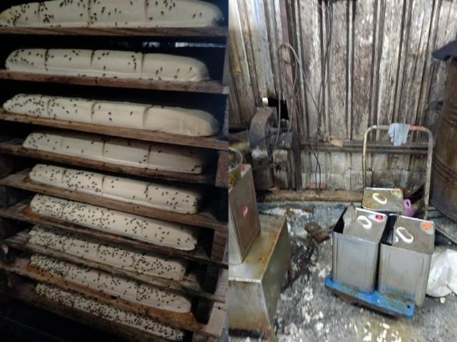 一名網友爆料，一家位在新北市樹林區的豆腐工廠環境相當惡劣，店家將豆製成品擺在外頭任由整群蒼蠅停靠。（圖／翻攝自臉書「爆廢公社」）