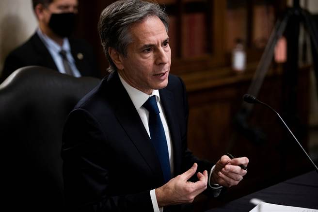 布林肯：陸對美挑戰大於他國 美會有力因應。(圖/路透)