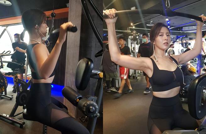 刘品言的体态很健康、性感。（图／FB@刘品言）