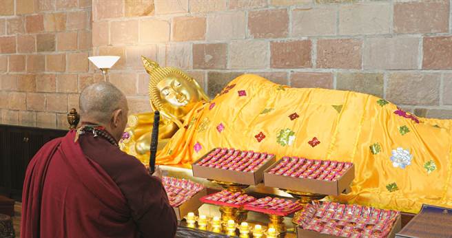 防疫优先，灵鹫山走春礼佛更安心。（灵鸠山提供／吴康玮台北传真）