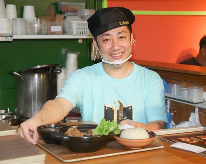 艾成去年出席新店開幕活動。（圖／中時資料照片）