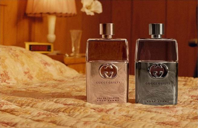 Gucci罪爱女性淡香水和罪爱男性淡香水。（图／品牌提供）
