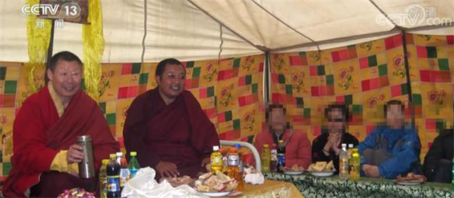 把身体当法器 假活佛性侵女弟子 10年骗财8.3亿遭陆媒踢爆（翻摄 央视网）