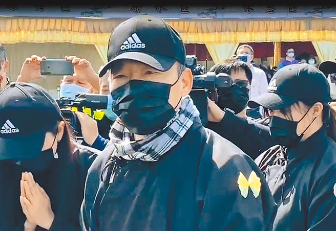 前高雄市长韩国瑜对于资深媒体人赵少康重回国民党并有意角逐党主席，表达强烈敬意。（民眾提供／张朝欣云林传真）