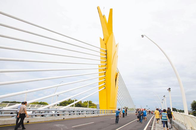 獲國家金獎保證之「雲禾大橋」已成為雲林嶄新地標。