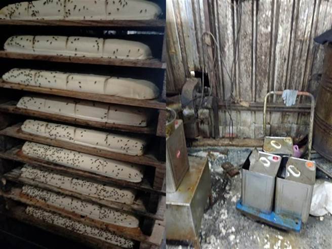 一名網友在臉書爆料，一家位在新北市樹林區的豆腐工廠環境相當惡劣，店家將豆製成品擺在外頭任由整群蒼蠅停靠。（圖／翻攝自臉書「爆廢公社」）