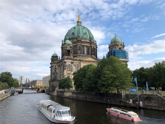 博物馆岛座落在施普雷河中央，是柏林文化艺术的中心。（图／EVENT365生活志提供）