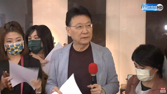 中廣董事長趙少康申請重回國民黨，歸建」台北市黨部大安區黨部，黨籍回溯自2月1日起生效。（圖／中時新聞網）