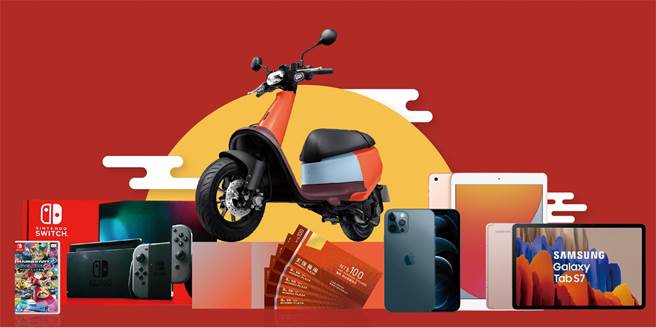 宏匯广场迎新春，即日起至3月2日全馆百货服饰当日累满3000赠500元，指定名品/大家电/健康器材当日累满万赠千、指定3C当日累满万赠500电子赠品券，回馈高达16%，累赠无上限。（宏匯广场提供）