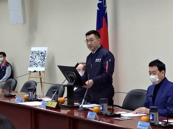 國民黨下午開中常會。(黃福其攝)