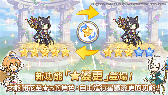 《公主連結R》全新功能「星數變更」閃亮登場！
