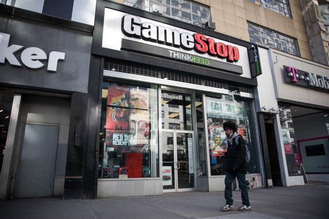 GameStop股价在暴喷后雪崩，无数散户最终还是成为被收割的韭菜。(示意图／新华社资料照片)