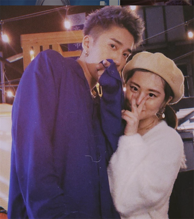 婁峻碩於Clubhouse大喊離我妹遠一點（圖翻攝自焦凡凡IG)