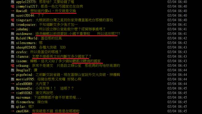 網友紛紛問蓋亞那在哪裡？這次台灣有拿什麼換嗎？（圖／摘自PTT）