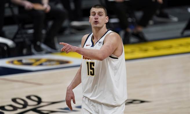 金塊中鋒約基奇。（美聯社資料照）