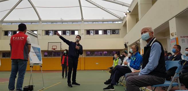 新北市金山區運動休閒廣場年封館重新施工，並於今年新年春節前完工重新開幕。（金山區公所提供）