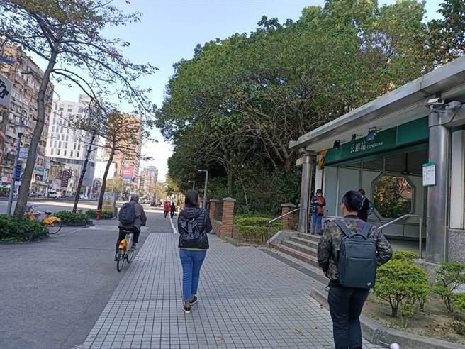 台大拟在捷运公馆站增设公共单车(简立欣摄)