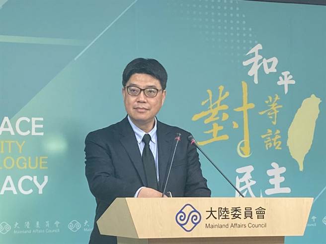 陸委會副主委邱垂正。（林至柔攝）