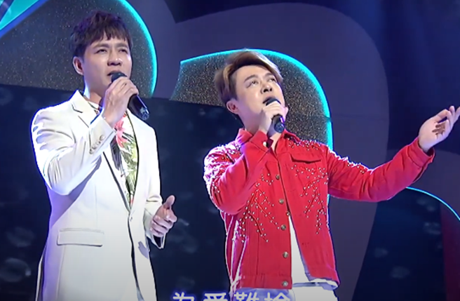 陈随意与翁立友相识20多年，是彰化同乡老友。(取自中视【我爱冰冰Show】YouTube)