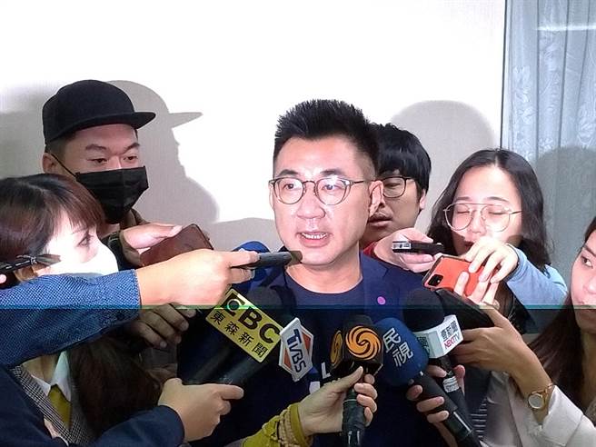 江启臣。(黄福其摄)