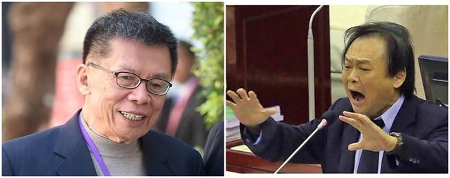 前民进党立委沈富雄（左图）、民进党台北市议员王世坚（右图）。（本报系资料照）