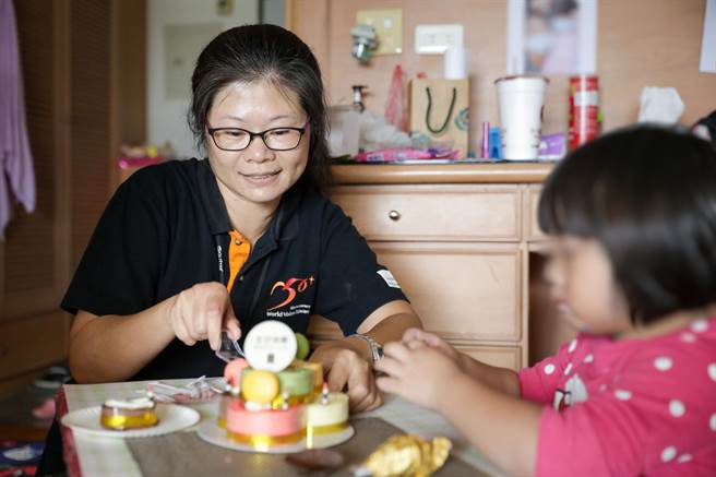 台灣世界展望會在去年透過營養扶助金、營養方案及社工員訪視關懷，共計幫助近3000名弱勢的學齡前兒童受益。（展望會提供／林良齊台北傳真）