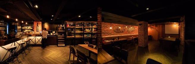 「Chinese Whispers悄悄话餐酒馆」位在热闹的东区，仁爱路巷弄内、靠近东区216巷，在夜间灯火通明、仍然热孬喧腾的东区，这边绝对会是让你放松心情享受美食与美酒的最佳选择！（图／BEEMEN蜂报提供）