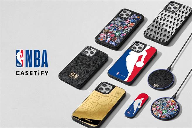 CASETiFY announced that it will join hands with NBA for the first time to jointly launch a series of products supporting Apple products and MagSafe technology.  (Provided by CASETiFY / Huang Huiwen Fax from Taipei)
