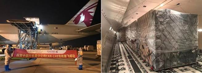 （中菲行以客製化包機助網通大廠前進巴基斯坦。圖／中菲航提供）