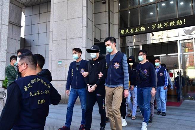北市警方进行大扫黑，逮捕621名犯嫌。（警方提供，文：陈鸿伟）