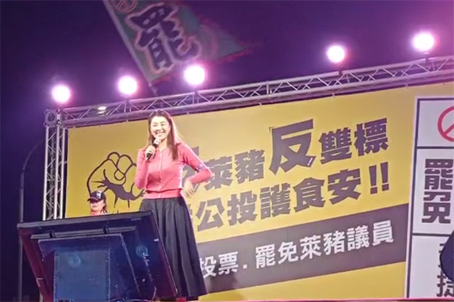 国民党立委许淑华。(图/国民党立院党团脸书直播影片)