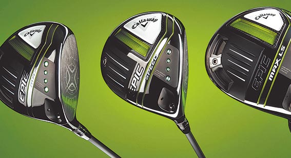 卡拉威公開全新Callaway EPIC系列開球木桿，水平穩定性大增，桿面任何部位球速都顯著提升！圖／業者提供