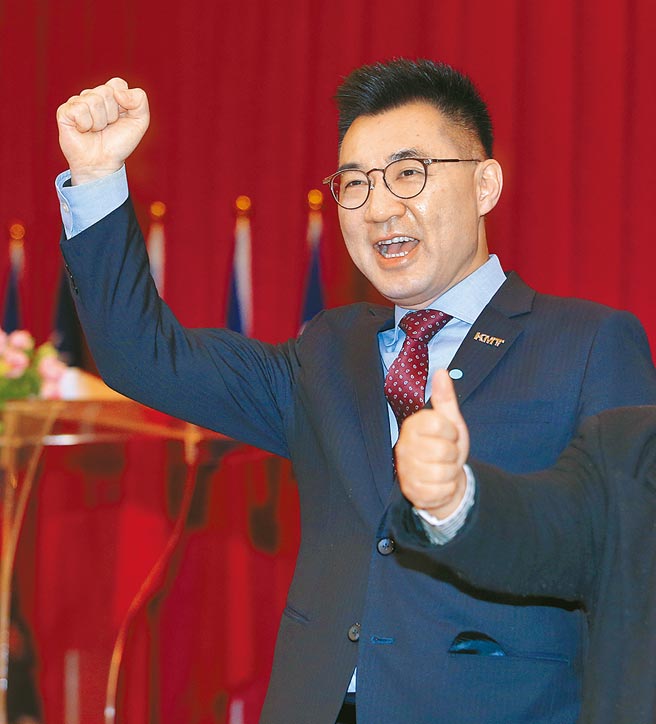 国民党主席江启臣。（本报资料照片）