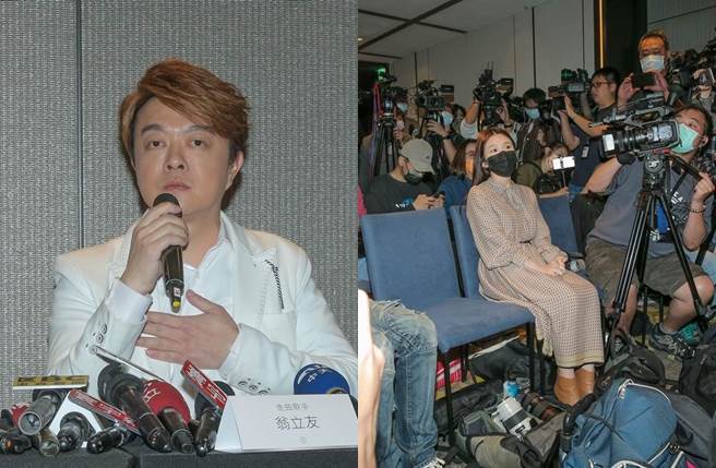 鸡排妹认为豪记唱片不愿让她一起参加记者会太心虚，才决定以不礼貌方式现身记者会。(卢祎祺摄)