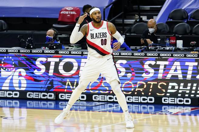 拓荒者前鋒安森尼也公開聲援好友詹姆斯不想打今年全明星賽的說法。(美聯社)