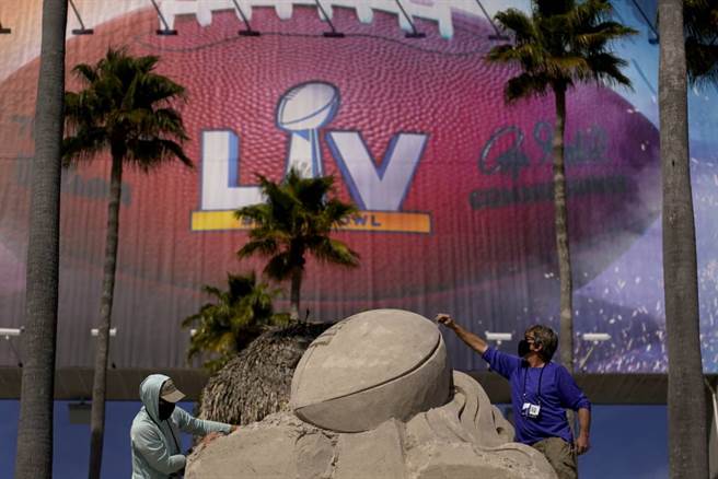 第55届超级杯将在美国佛州坦帕开打。（美联社资料照）