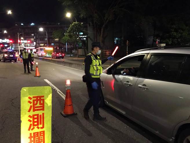 避免尾牙成酒驾旺季，警方近期加强取缔酒驾。（翻摄照片／林郁平台北传真）