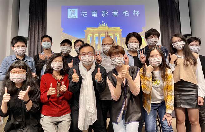 姚经玉「中山73」开讲柏林。（海鹏提供）