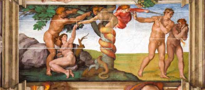 《原罪與逐出樂園》（The Fall and Expulsion from the Garden of Eden）。(圖/遠流出版提供)