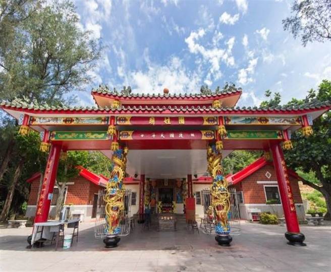 铁砧山风景特定区国姓庙。（台中市观旅局提供／王文吉台中传真）
