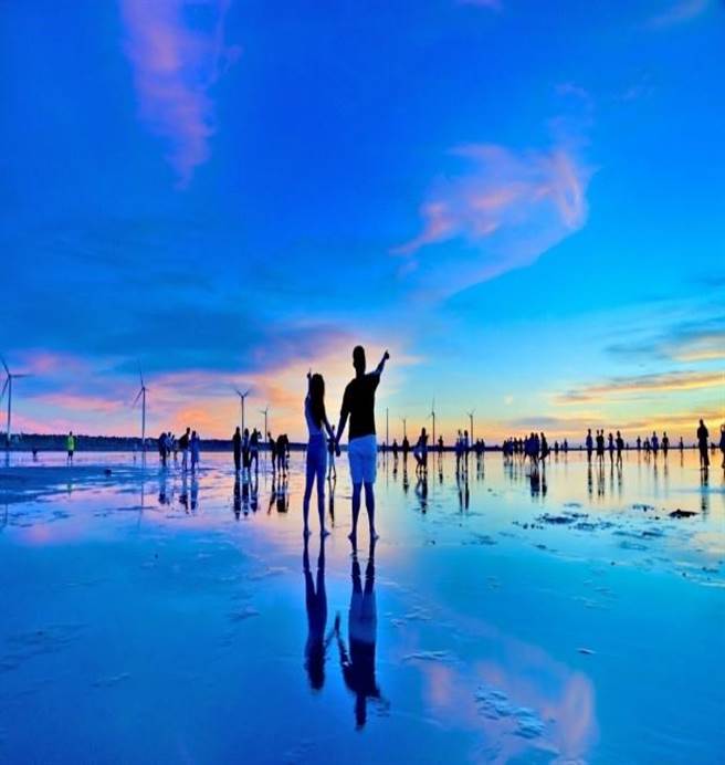 高美湿地。（台中市观旅局提供／王文吉台中传真）