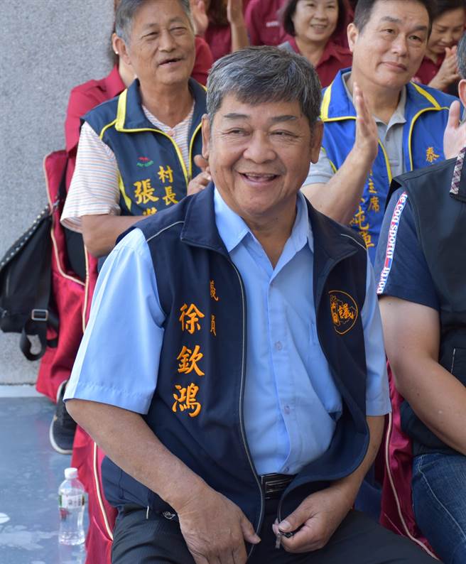 苗栗县议员徐钦鸿7日上午惊传因病辞世。（谢明俊摄）