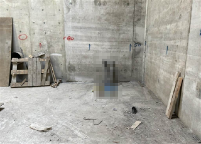 再生水厂一名女工坠落6米深水槽，头部重创身亡。（民眾提供／曹婷婷台南传真）